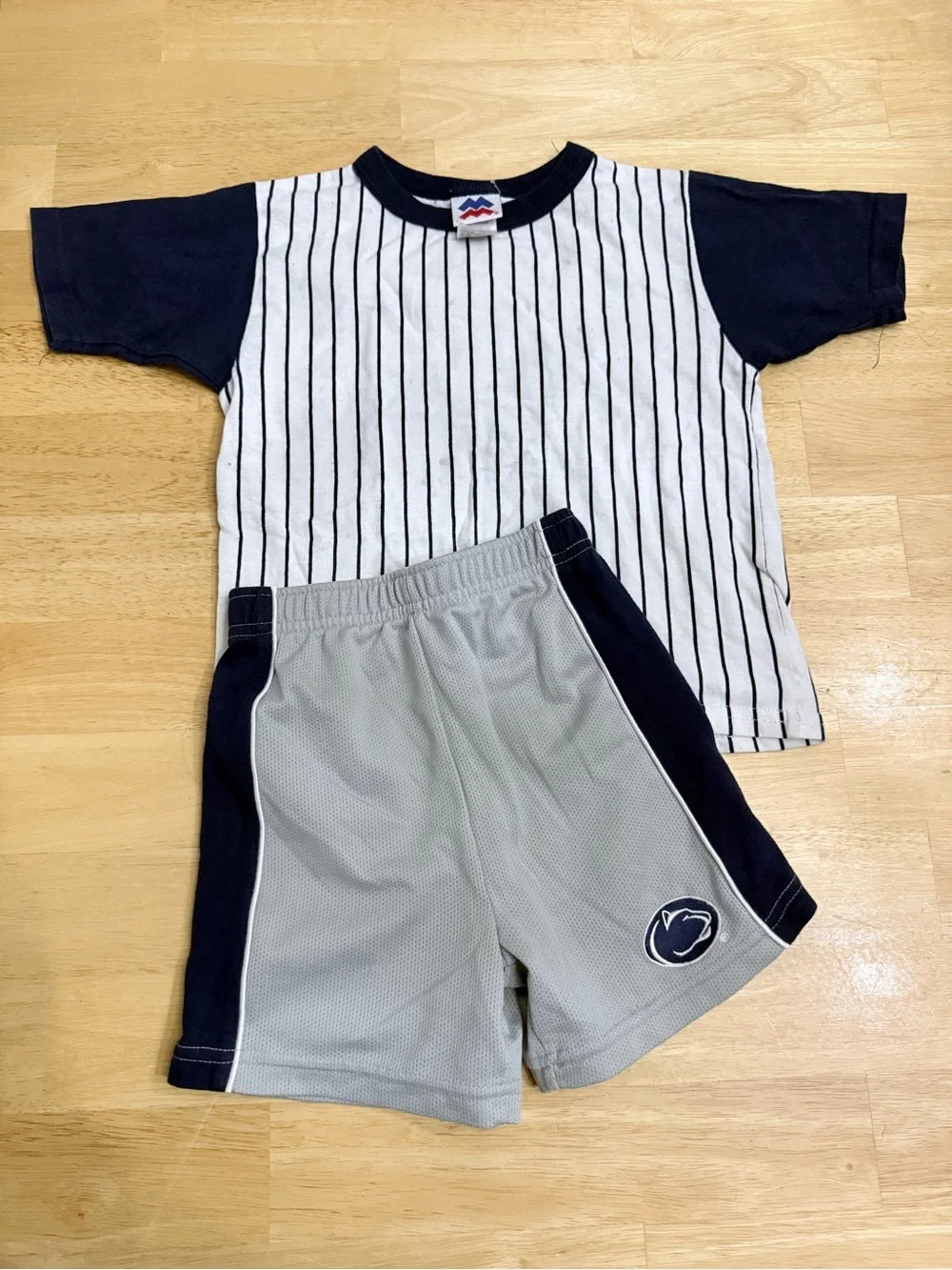 Vintage Penn State College Nittany Lions Outfit Kids 3T